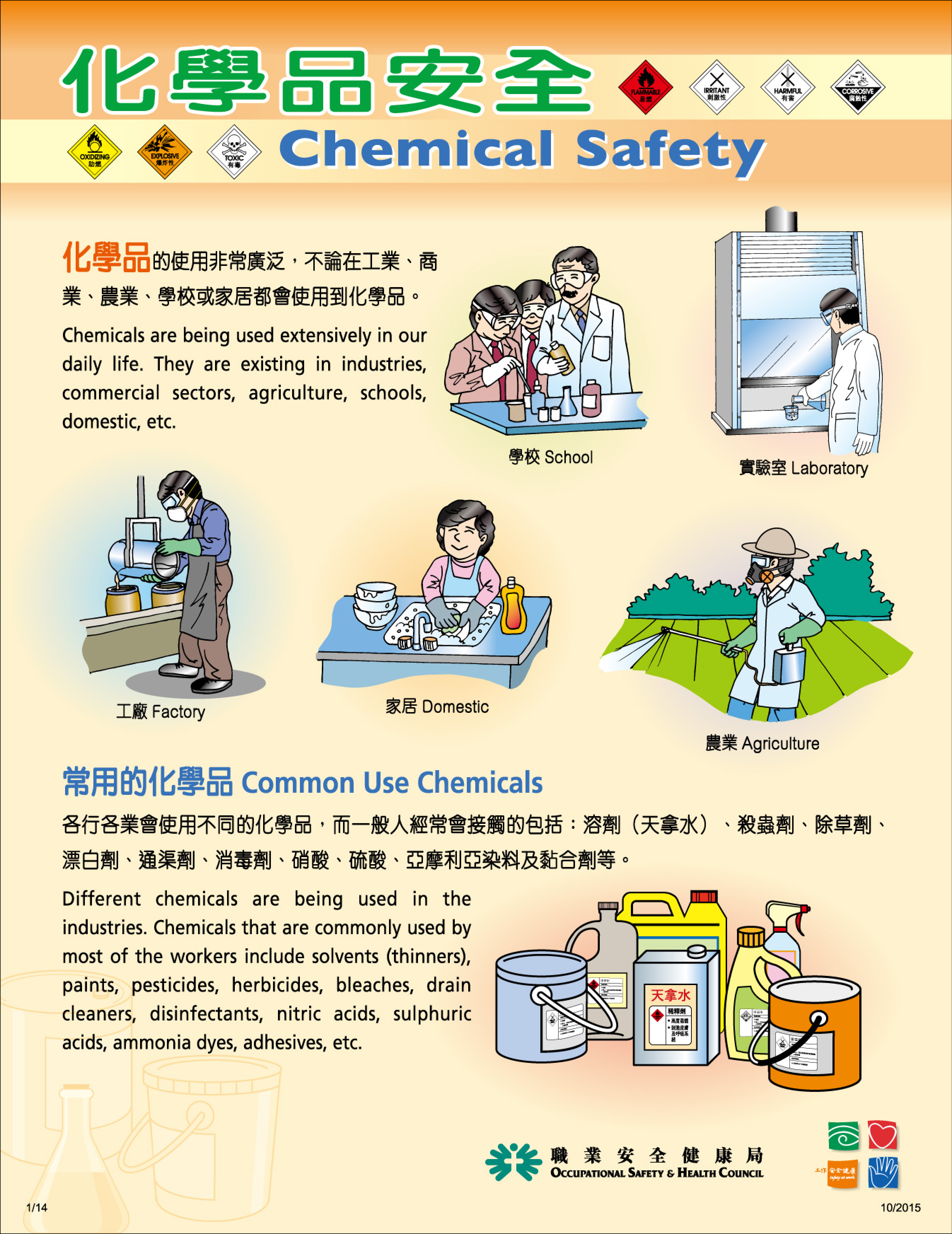 化學品安全(職業安全健康局刋物)