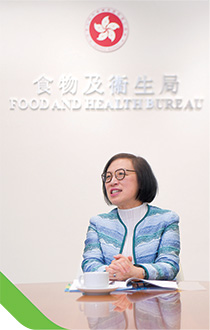 Professor Chan explained the objectives of food and health policies.