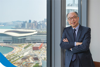 陳局長分享自己對香港的運輸及房屋政策的見解。