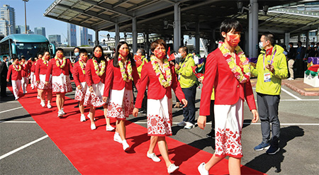 Welcome reception for TOG Mainland Olympians’ visit.