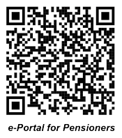 e-portal Pensioners qrcode