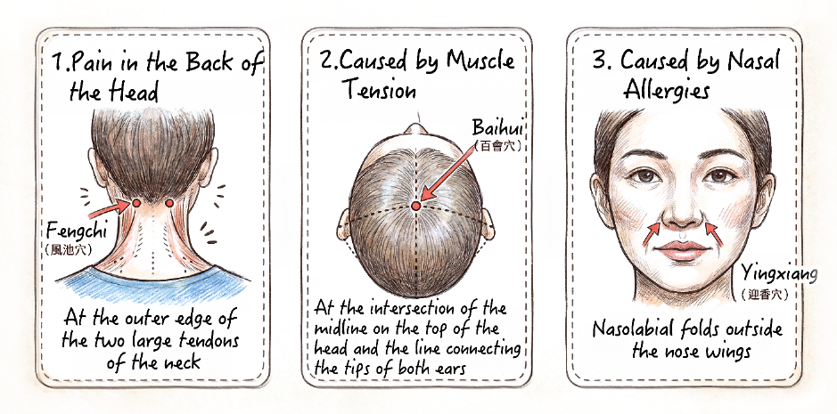 picture of Relieving a headache