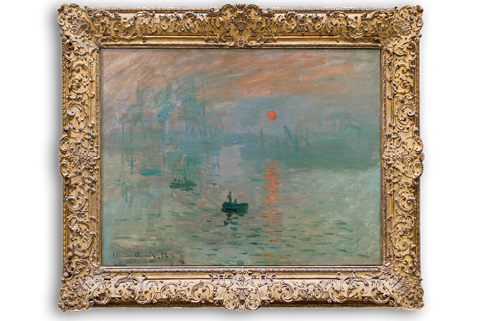 Claude Monet, Impression, Sunrise, 1872
(Photo: Wikimedia Commons Public Domain)